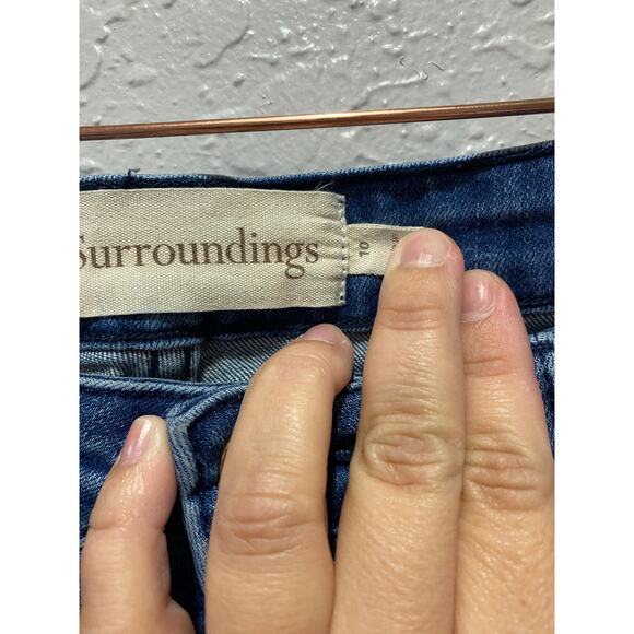 Soft Surroundings Women's Blue Jeans Size 10 Casual Boho Preppy - Picture 4 of 7